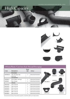Brett Martin 105mm Roundstyle Cast Iron Style Product Guide