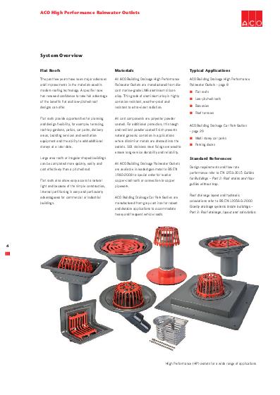 ACO Roof Outlets Product Guide