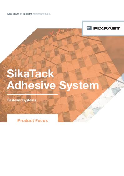 Fixfast Fascia Profile A Sika Tack System