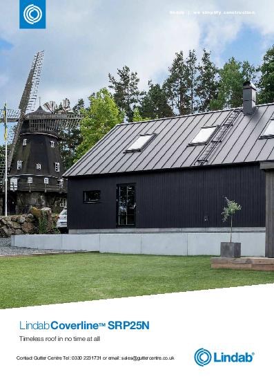 Lindab Coverline Steel Roof System Product Guide