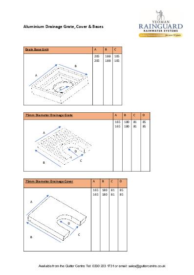 Rainguard Aluminium Technical Guide