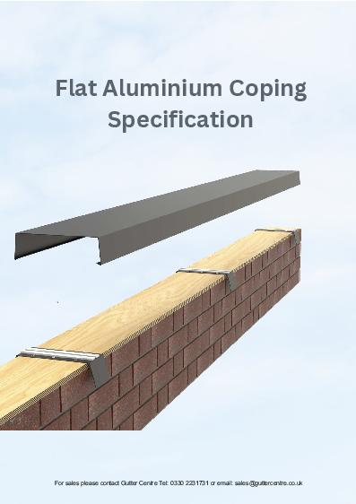 Rainguard Aluminium Secret Fix Coping Specification Guide
