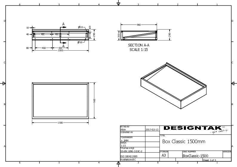 GC Metal Canopies Box Technical Guide